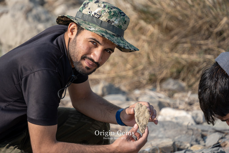 Fossil hunting in Pakistan