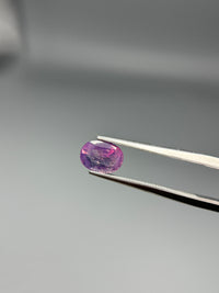 1.125 ct Natural Purple Kashmir* sapphire Unheated Loose Oval Cut