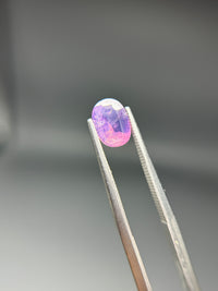 1.125 ct Natural Purple Kashmir* sapphire Unheated Loose Oval Cut