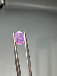1.125 ct Natural Purple Kashmir* sapphire Unheated Loose Oval Cut
