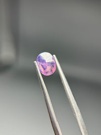 1.125 ct Natural Purple Kashmir* sapphire Unheated Loose Oval Cut