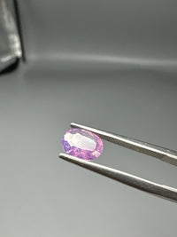 1.125 ct Natural Purple Kashmir* sapphire Unheated Loose Oval Cut