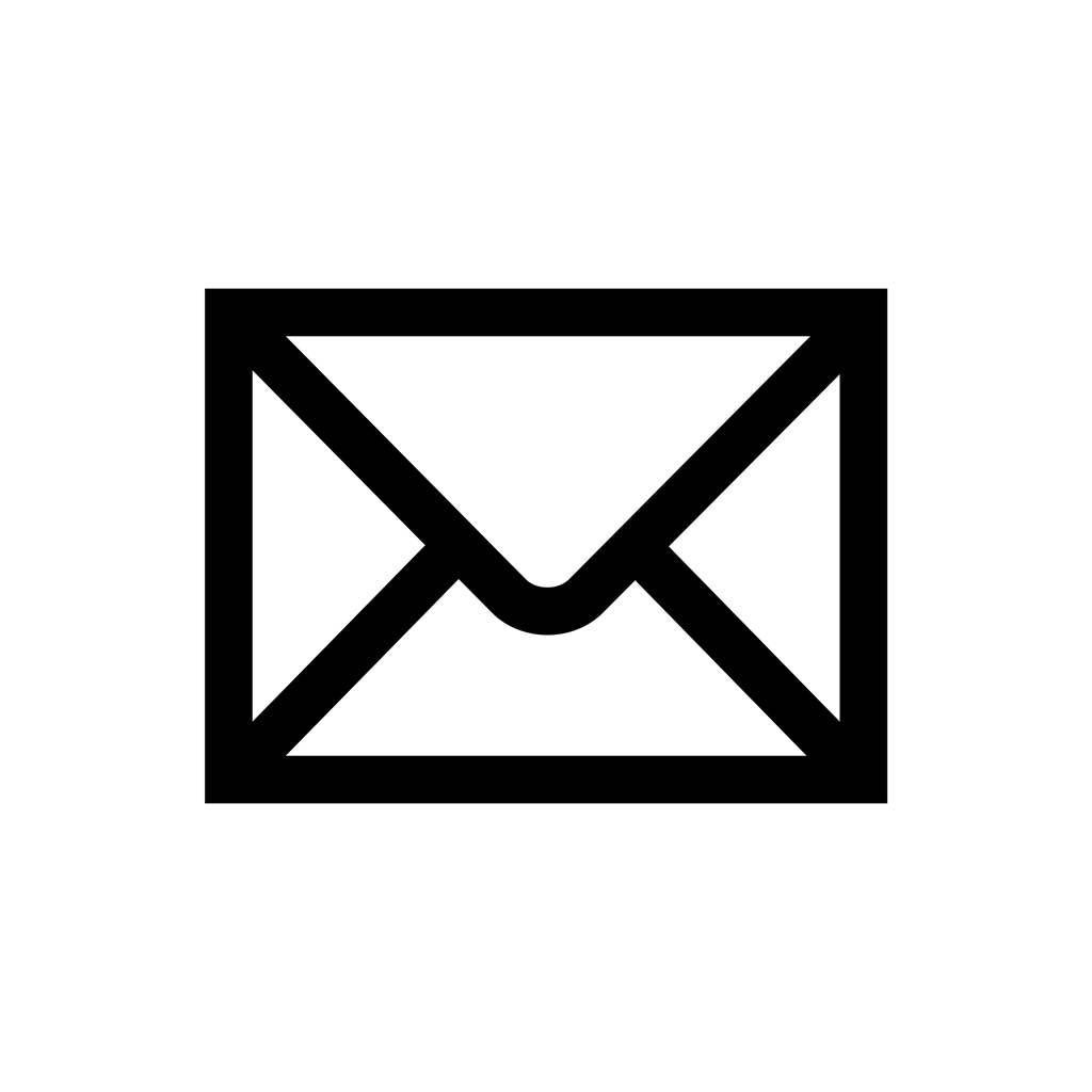 black email icon 